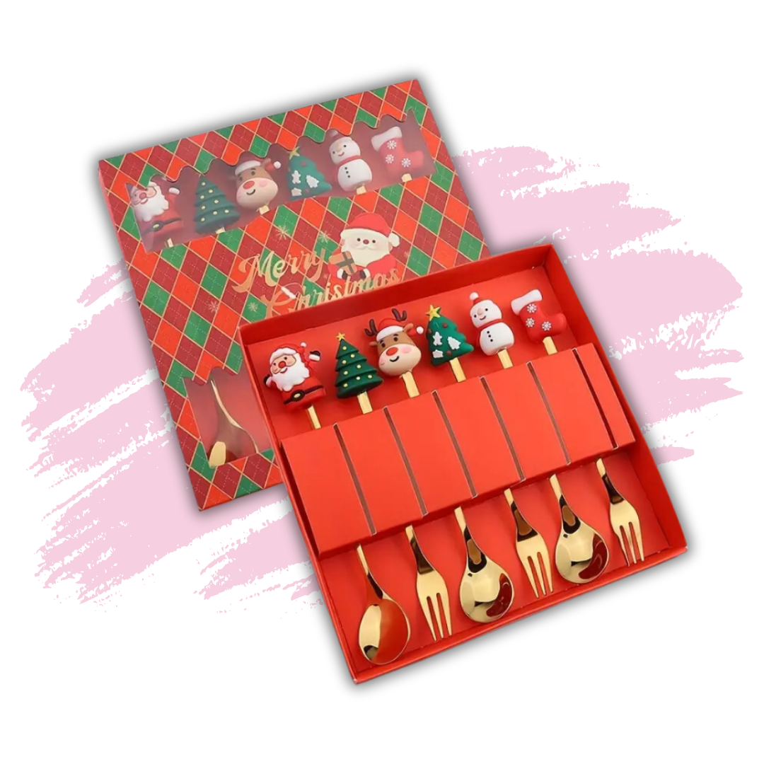 Set de cubiertos para piqueo