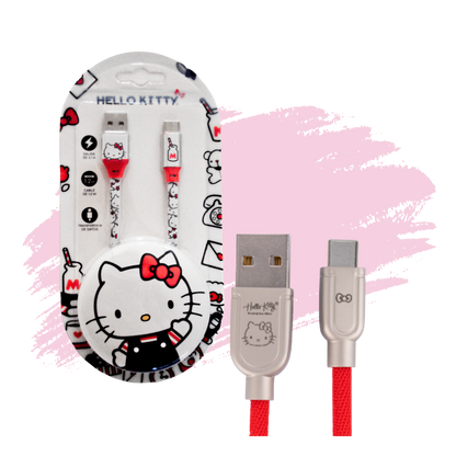 Cable de carga Hello Kitty